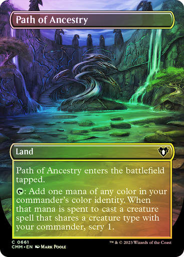 Path of Ancestry (cmm) / Borderless / Foil