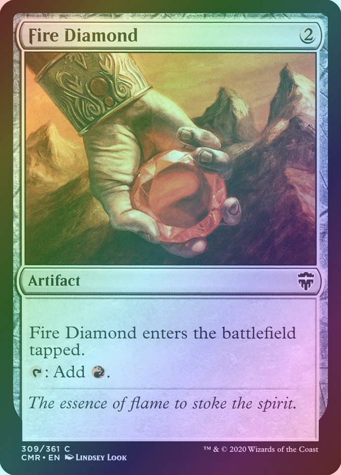 Fire Diamond (CMR) (309) / Foil