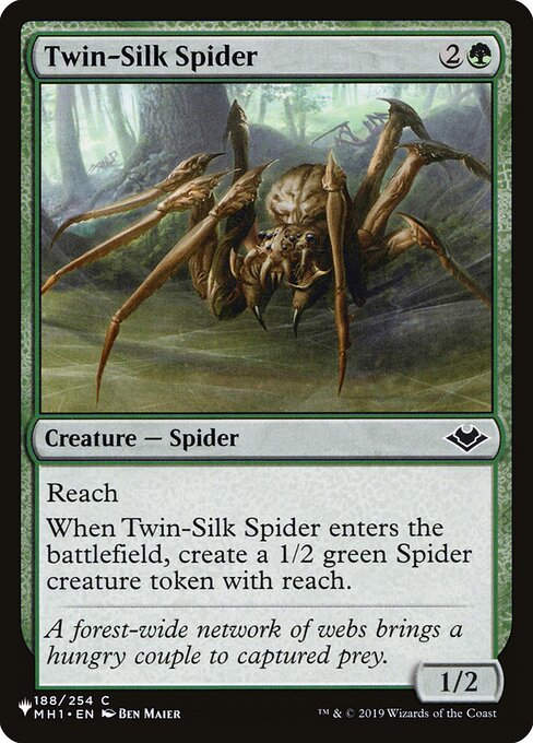 Twin-Silk Spider (PLST) (MH1-188)