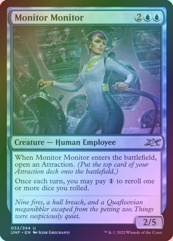 Monitor Monitor (UNF) (52) / Foil