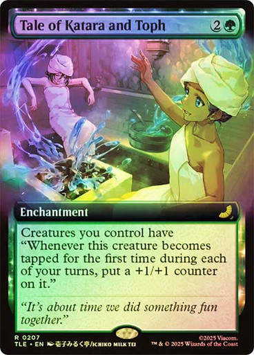 Tale of Katara and Toph (TLE) (207) / Extended Art / Foil