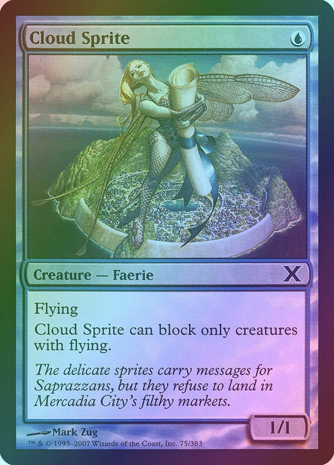 Cloud Sprite (10E) (75★) / Foil