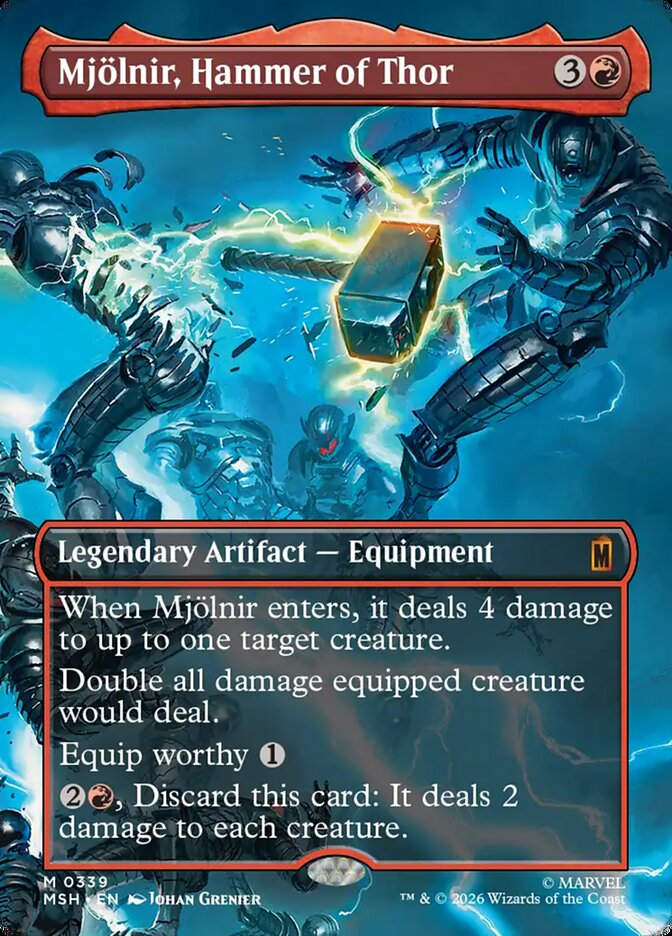 Mjölnir, Hammer of Thor (MSH) (339) / Borderless
