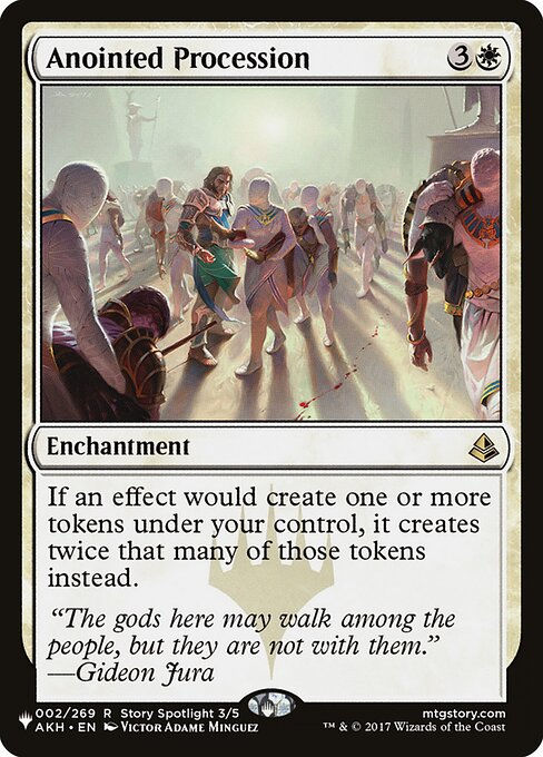 Anointed Procession (PLST) (AKH-2)