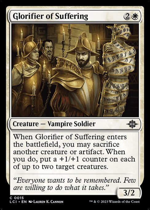 Glorifier of Suffering (lci)