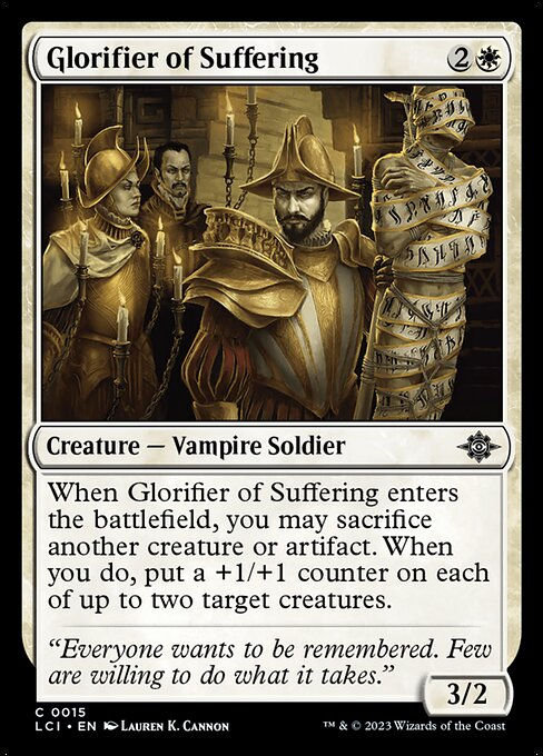 Glorifier of Suffering (lci)