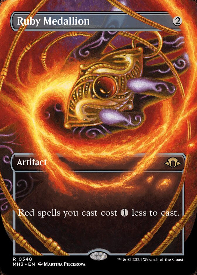 Ruby Medallion (MH3) (348) / Borderless