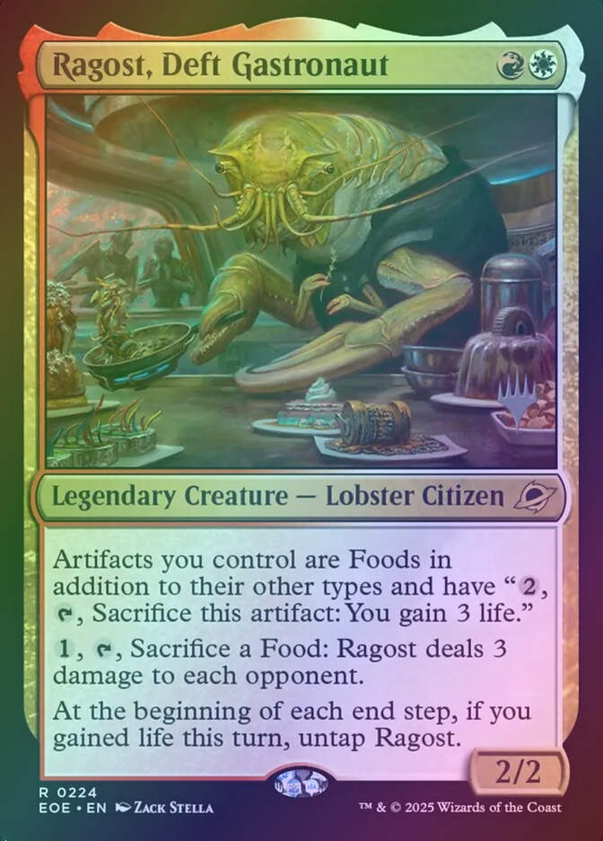 Ragost, Deft Gastronaut (PEOE) (224p) / Foil