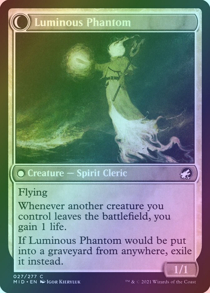 Lunarch Veteran // Luminous Phantom (MID) (27) / Foil — cara 2 de 2