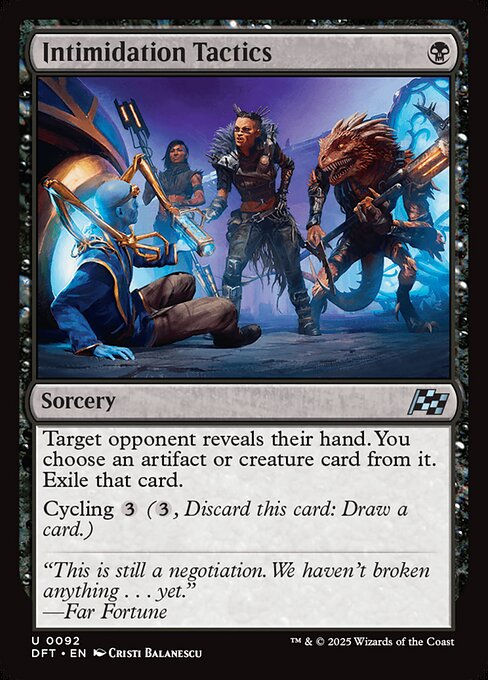 Intimidation Tactics (DFT) (92)