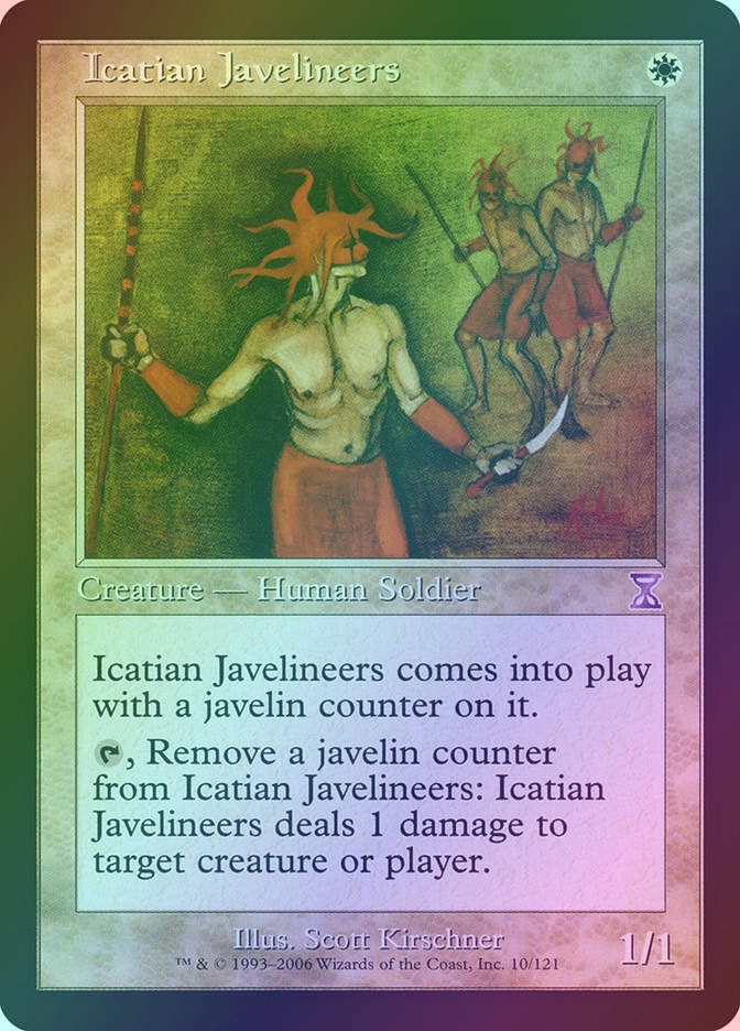Icatian Javelineers (TSB) (10) / Foil