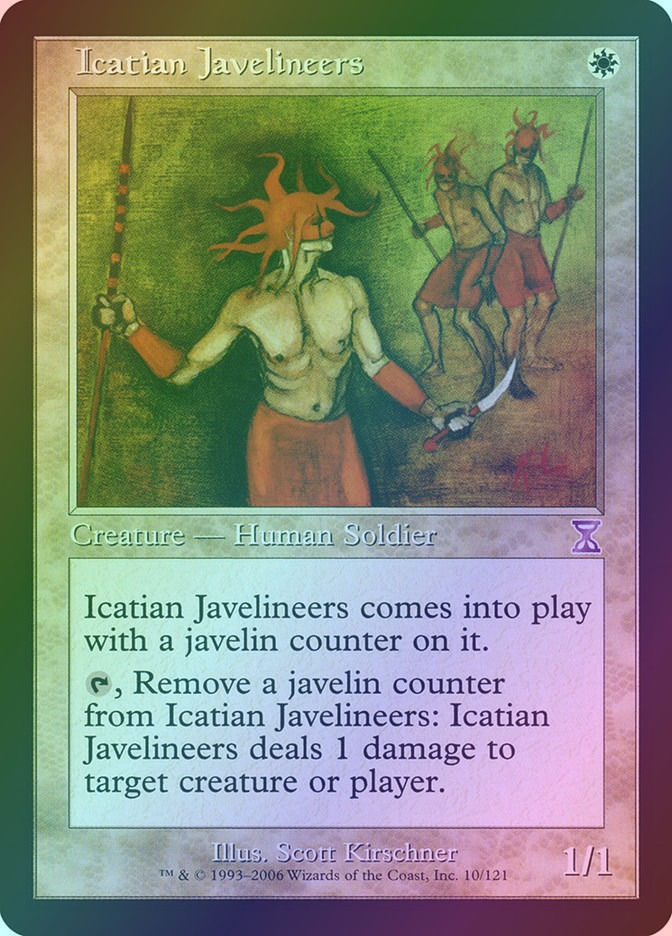 Icatian Javelineers (TSB) (10) / Foil