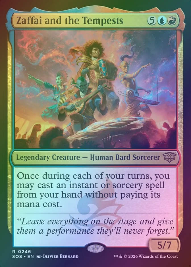 Zaffai and the Tempests (SOS) (246) / Foil