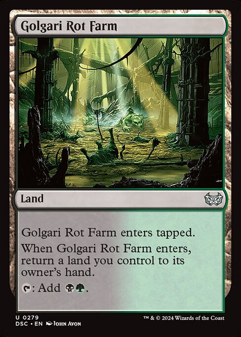 Golgari Rot Farm (DSC) (279)