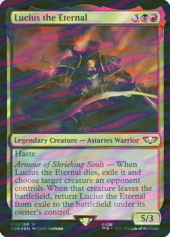Lucius the Eternal (40K) (130★) / Surge Foil
