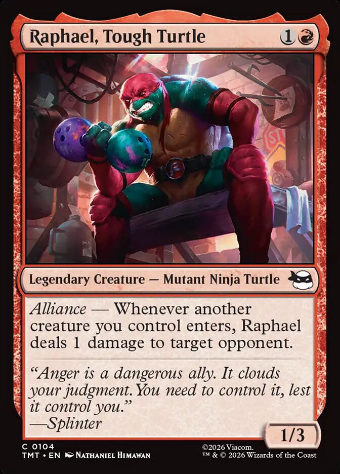 Raphael, Tough Turtle (TMT) (104)