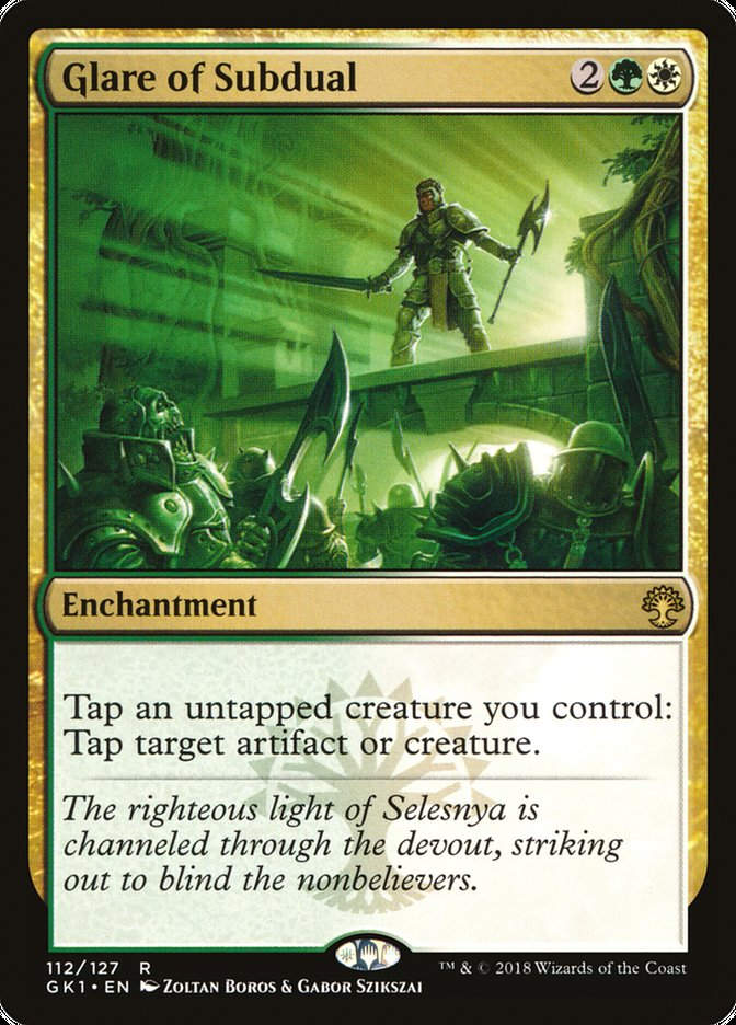 Glare of Subdual (gk1)