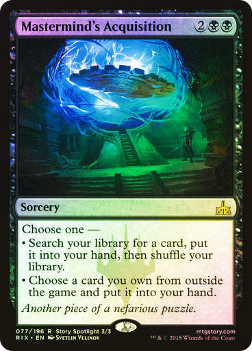 Mastermind's Acquisition (RIX) (77) / Foil