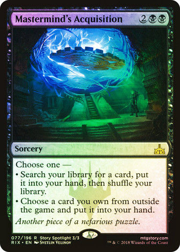 Mastermind's Acquisition (RIX) (77) / Foil