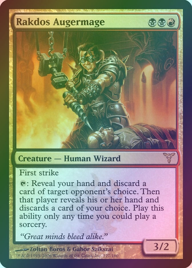 Rakdos Augermage (DIS) (127) / Foil