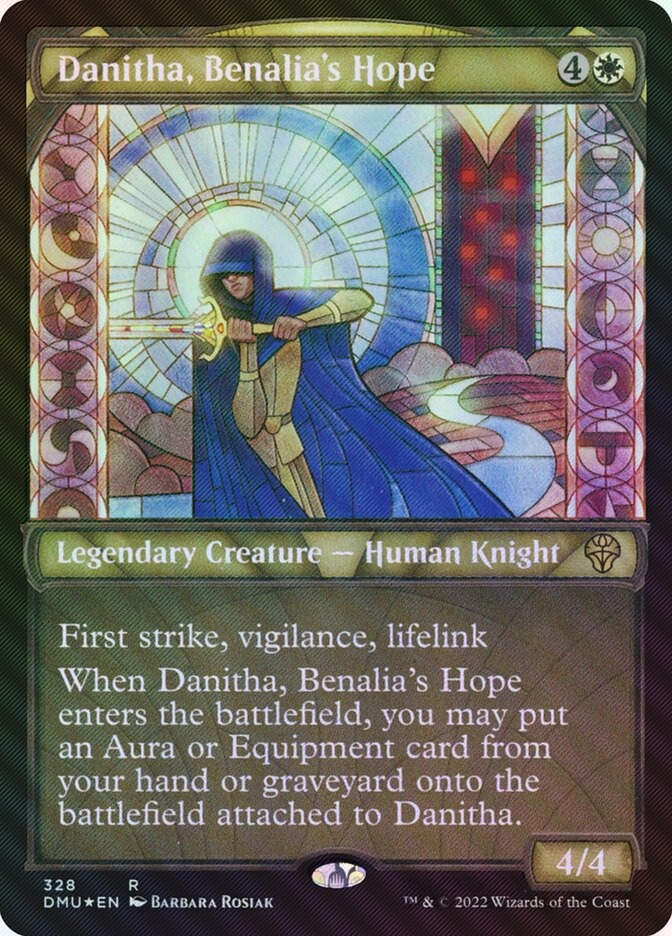 Danitha, Benalia's Hope (DMU) (328) / Showcase / Textured Foil