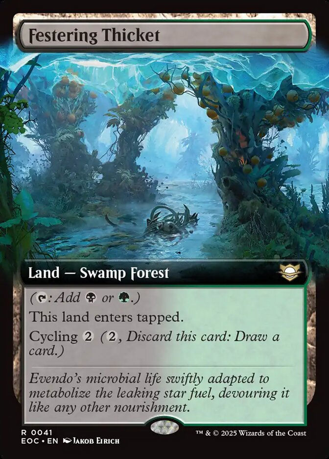 Festering Thicket (EOC) (41) / Extended Art