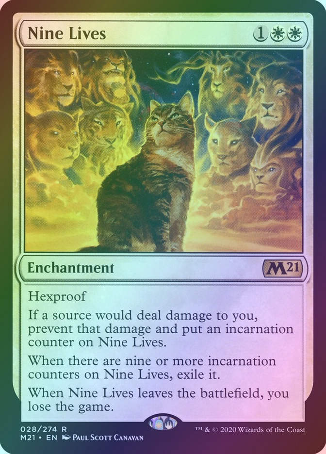 Nine Lives (M21) (28) / Foil