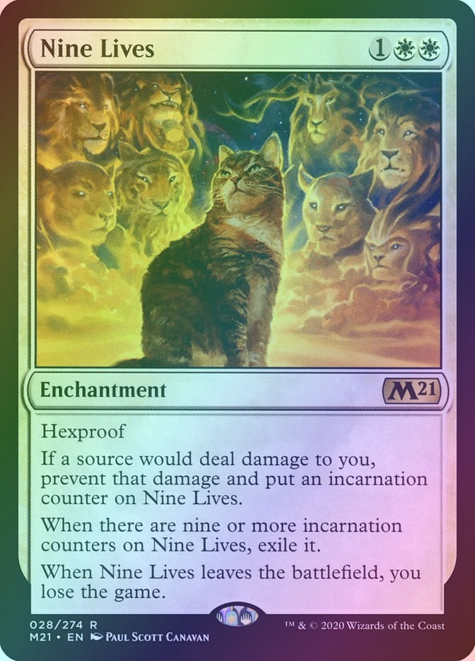 Nine Lives (M21) (28) / Foil