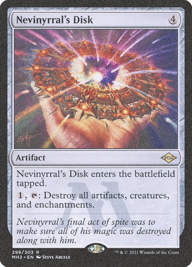 Nevinyrral's Disk (MH2) (298) / Foil Etched