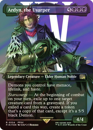 Ardyn, the Usurper (FIN) (524) / Borderless / Surge Foil