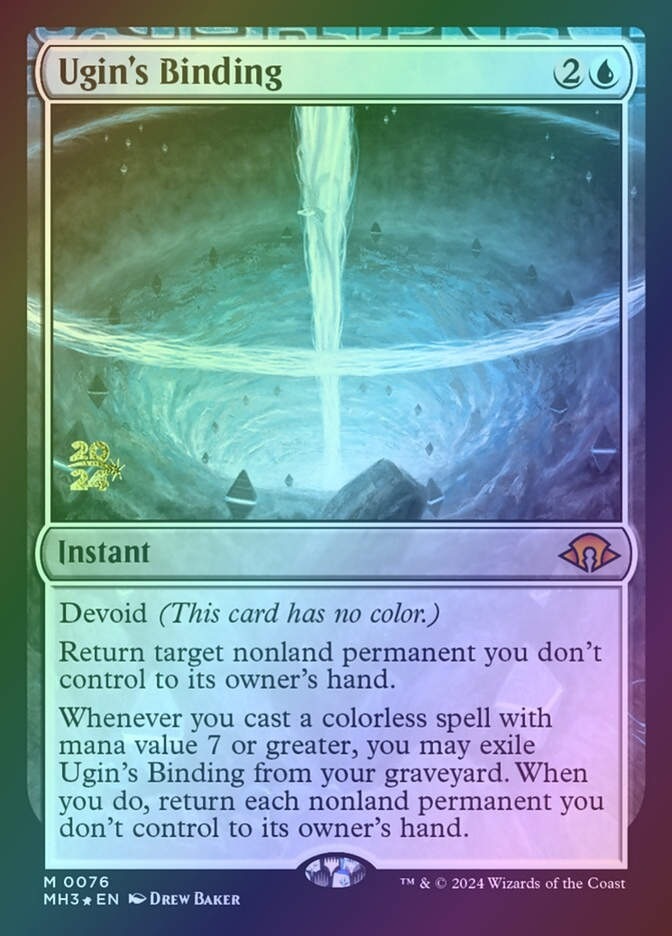 Ugin's Binding (PMH3) (76s) / Foil