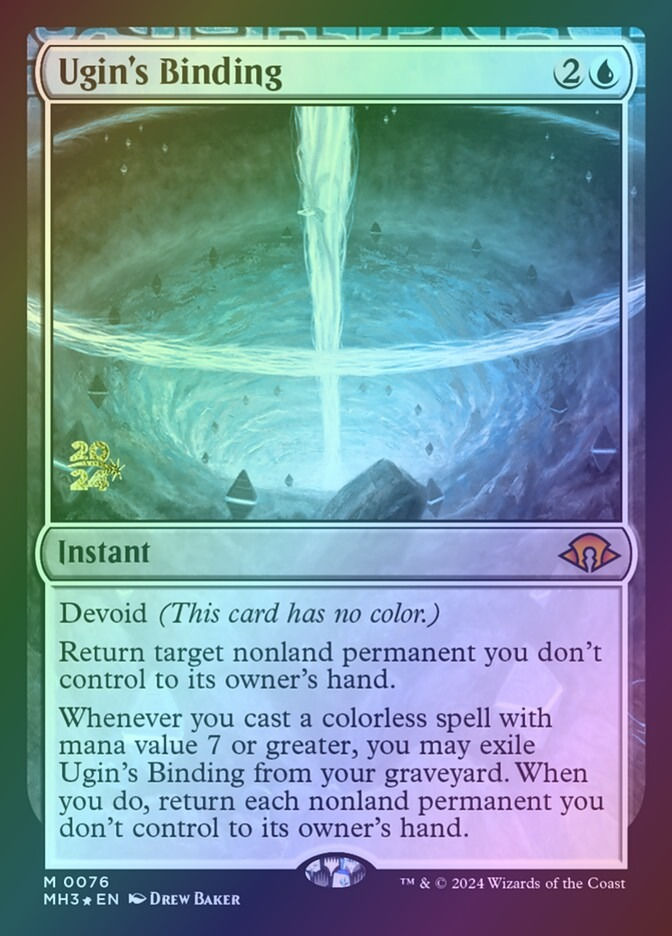 Ugin's Binding (PMH3) (76s) / Foil