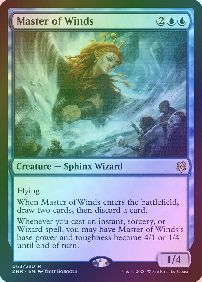 Master of Winds (ZNR) (68) / Foil