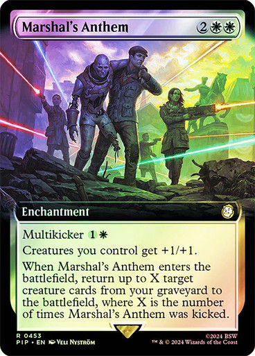 Marshal's Anthem (pip) (453) / Extended Art Foil