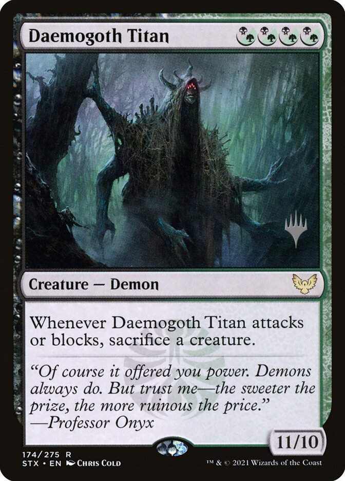 Daemogoth Titan (PSTX) (174p)