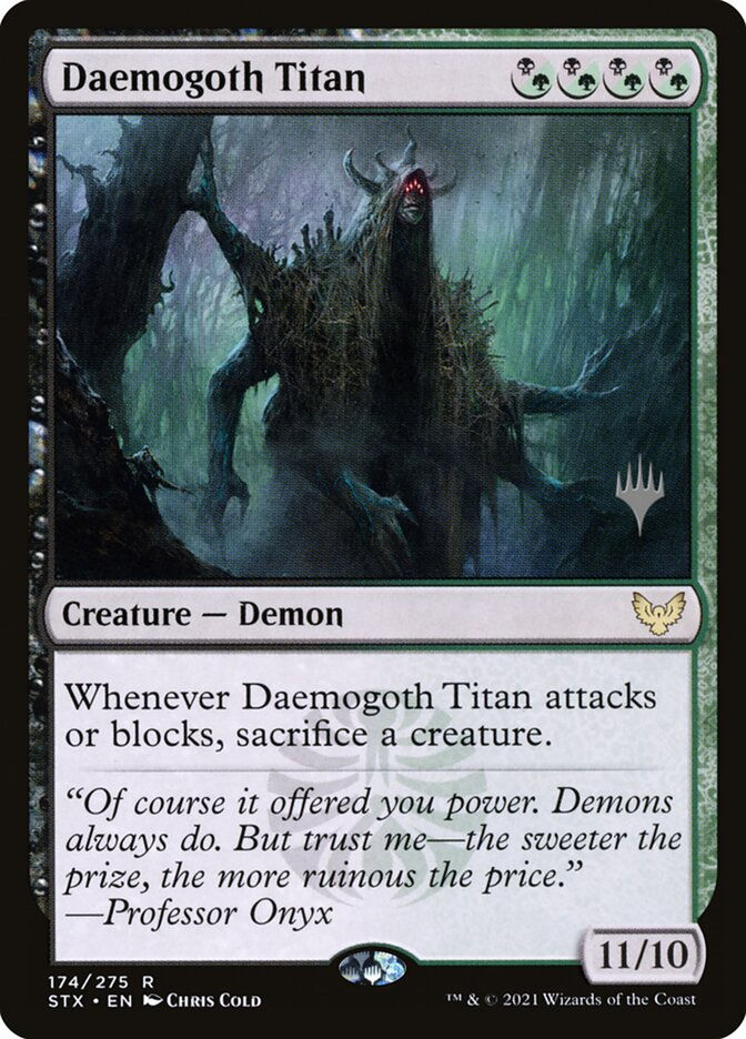 Daemogoth Titan (PSTX) (174p)