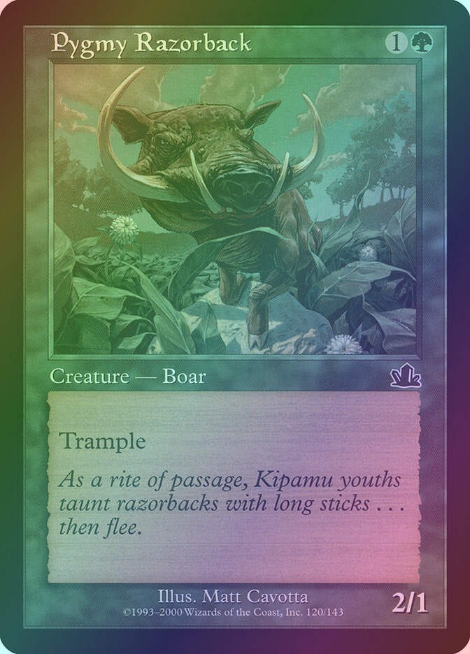 Pygmy Razorback (PCY) (120) / Foil