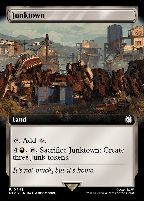 Junktown (pip) (442) / Extended Art