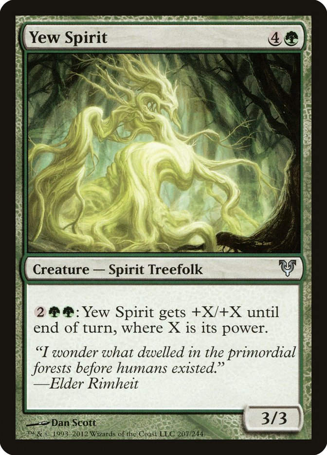 Yew Spirit (AVR) (207) / Foil
