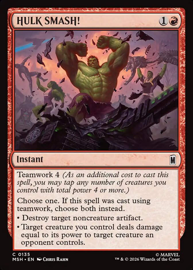 HULK SMASH! (MSH) (135)