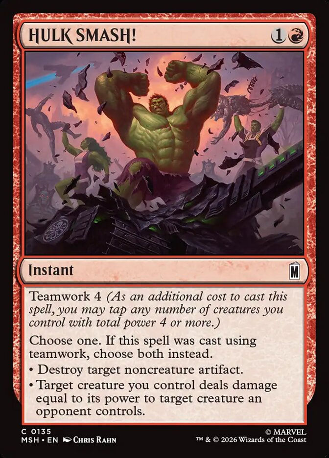 HULK SMASH! (MSH) (135)