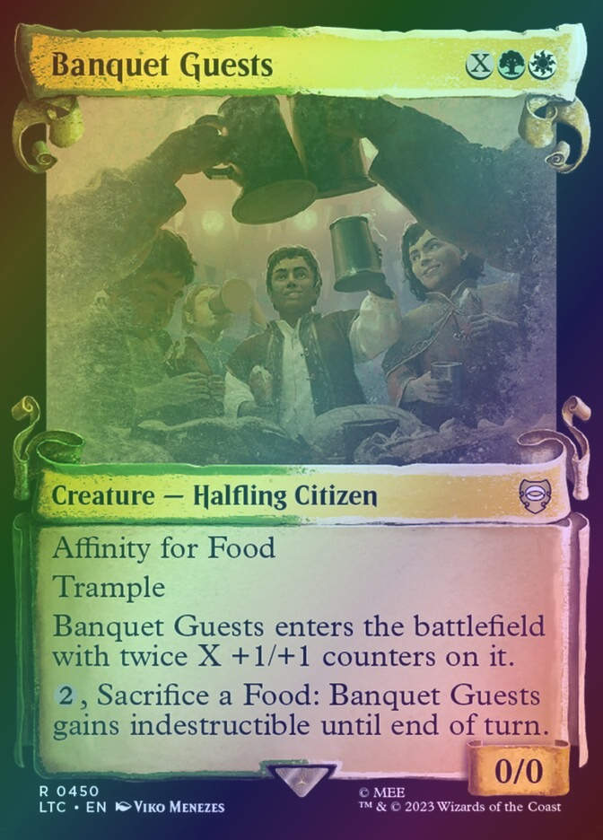 Banquet Guests (LTC) (450) / Showcase / Foil