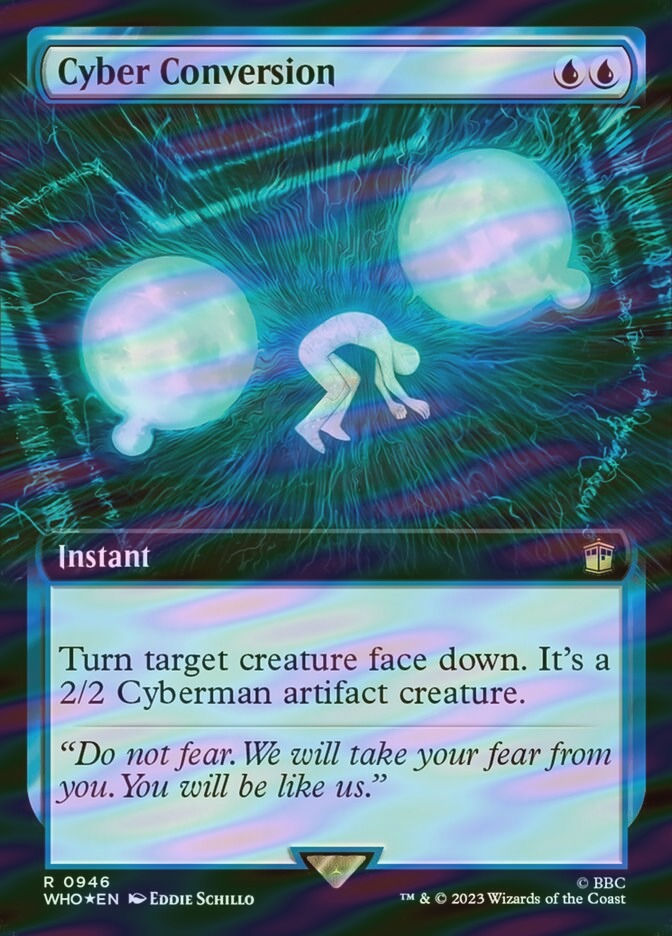 Cyber Conversion (WHO) (946) / Extended Art / Surge Foil