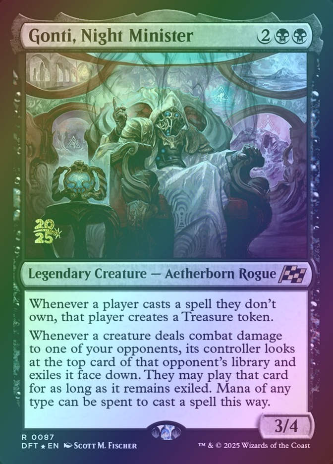 Gonti, Night Minister (PDFT) (87s) / Foil