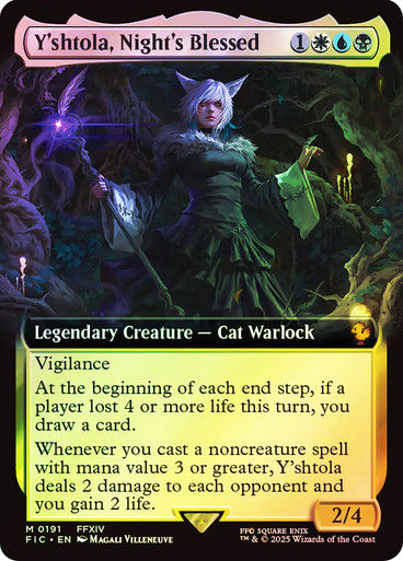 Y'shtola, Night's Blessed (FIC) (191) / Extended Art / Foil