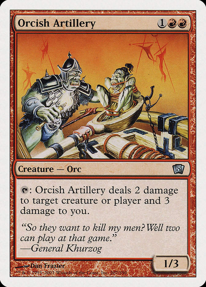Orcish Artillery (8ED) (207)