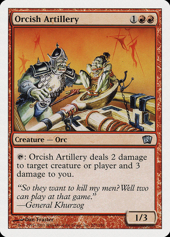 Orcish Artillery (8ED) (207)