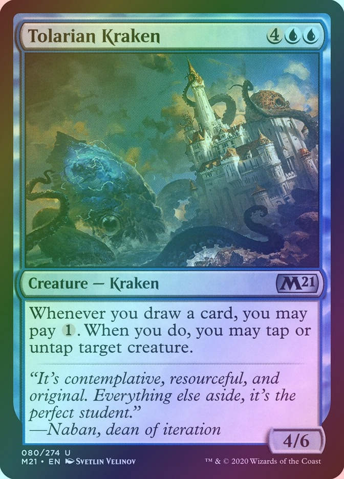 Tolarian Kraken (M21) (80) / Foil