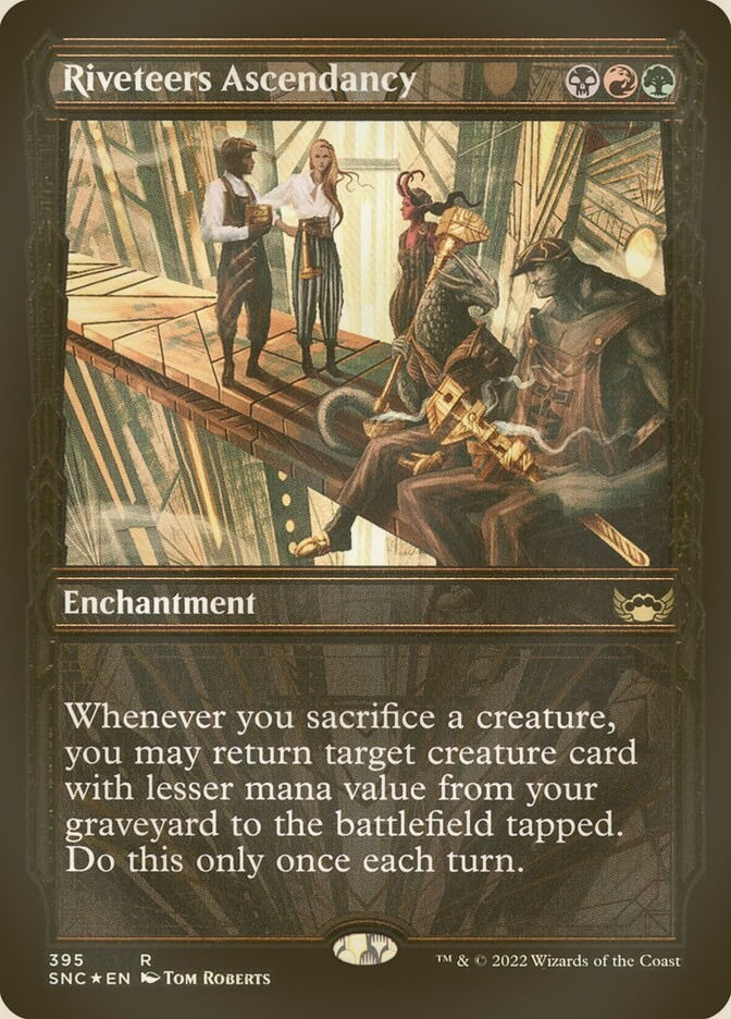 Riveteers Ascendancy (SNC) (395) / Showcase / Gilded Foil