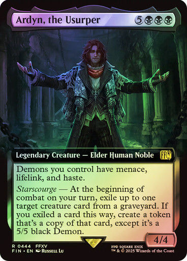 Ardyn, the Usurper (FIN) (444) / Extended Art / Foil